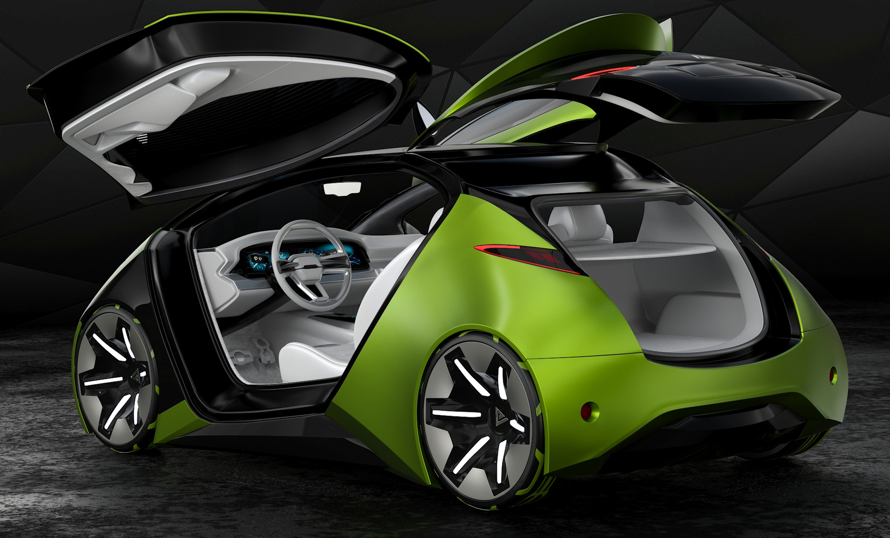 “City car, il futuro è ultraleggero ed elettrico.”￼